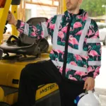 hi-vis-jacket-waterproof-reflective-tapes-hawaii-flamingo-custom-7bc73.webp