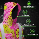 hi-vis-jacket-waterproof-reflective-tapes-pink-neon-and-lime-flowers-0523e.webp