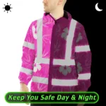 hi-vis-jacket-waterproof-reflective-tapes-pink-neon-flowers-custom-60fa0.webp