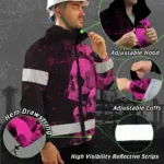 hi-vis-jacket-waterproof-reflective-tapes-pink-neon-skull-custom-4b2d9.webp