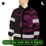 hi-vis-jacket-waterproof-reflective-tapes-pink-neon-skull-custom-ee2fe.webp