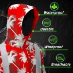 hi-vis-jacket-waterproof-reflective-tapes-red-neon-flowers-custom-29e98.webp