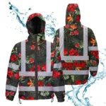 hi-vis-jacket-waterproof-reflective-tapes-red-neon-flowers-custom-466c7.webp