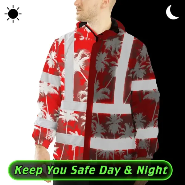 hi-vis-jacket-waterproof-reflective-tapes-red-neon-flowers-custom-7935d.webp