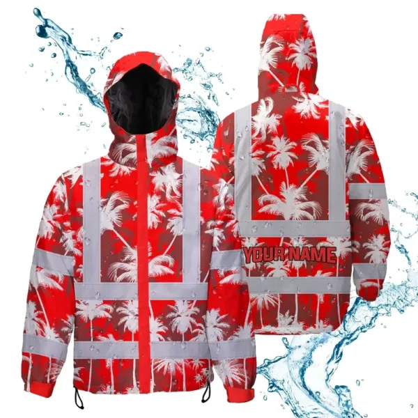 hi-vis-jacket-waterproof-reflective-tapes-red-neon-flowers-custom-a2710.webp