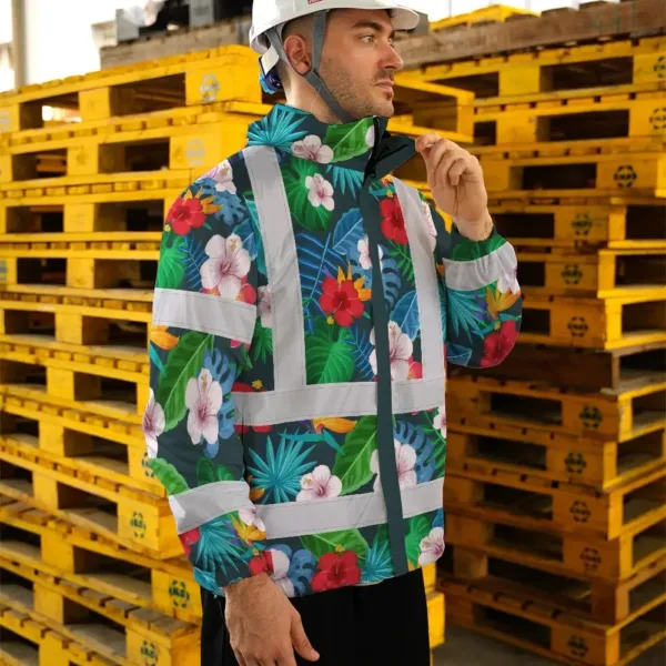 hi-vis-jacket-waterproof-reflective-tapes-red-neon-pink-flowers-9abdb.webp