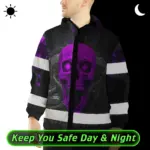hi-vis-jacket-waterproof-reflective-tapes-violet-neon-skull-custom-3c461.webp