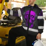 hi-vis-jacket-waterproof-reflective-tapes-violet-neon-skull-custom-da918.webp