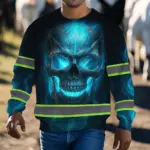hi-vis-long-sleeve-reflective-tapes-gradient-blue-neon-skull-custom-1e5d7.webp