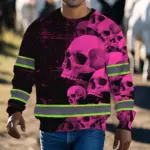 hi-vis-long-sleeve-reflective-tapes-pink-neon-skull-custom-name-eb54d.webp