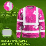 hi-vis-long-sleeve-shirt-reflective-tapes-pink-neon-flowers-custom-0cc6a.webp