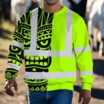 hi-vis-long-sleeve-shirt-reflective-tapes-tiki-hawaiian-polynesian-0513f.webp