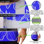 hi-vis-t-shirt-reflective-tapes-blue-neon-flowers-hawaii-custom-name-02256.webp