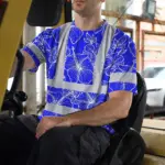 hi-vis-t-shirt-reflective-tapes-blue-neon-flowers-hawaii-custom-name-e6226.webp