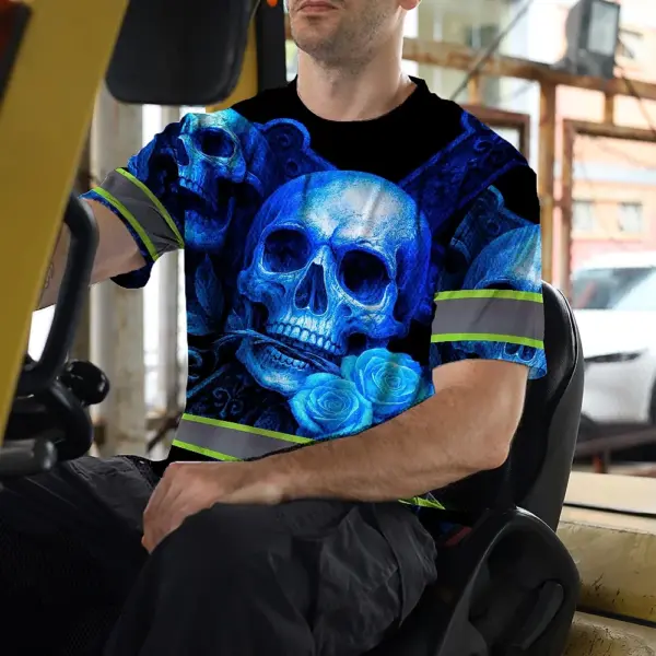 hi-vis-t-shirt-reflective-tapes-gradient-blue-neon-skull-custom-name-e7b0f.webp