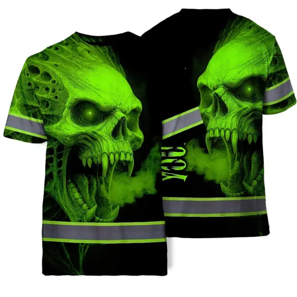 hi-vis-t-shirt-reflective-tapes-green-smoke-neon-skull-custom-name-729f9.webp