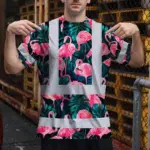 hi-vis-t-shirt-reflective-tapes-hawaii-flamingo-custom-name-safety-46816.webp