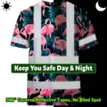 hi-vis-t-shirt-reflective-tapes-hawaii-flamingo-custom-name-safety-c09f0.webp