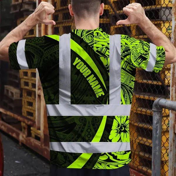 hi-vis-t-shirt-reflective-tapes-hawaiian-polynesian-tribal-custom-7d9bc.webp