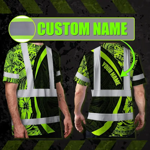 hi-vis-t-shirt-reflective-tapes-hawaiian-polynesian-tribal-custom-a9a1d.webp