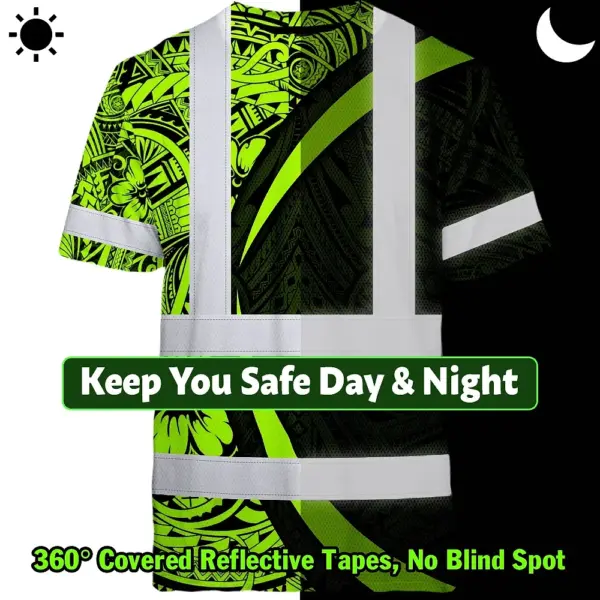 hi-vis-t-shirt-reflective-tapes-hawaiian-polynesian-tribal-custom-f68e3.webp