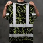 hi-vis-t-shirt-reflective-tapes-lime-neon-flowers-hawaii-custom-name-f7156.webp