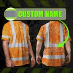 hi-vis-t-shirt-reflective-tapes-orange-neon-flowers-custom-name-b9c48.webp