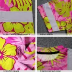 hi-vis-t-shirt-reflective-tapes-pink-neon-and-lime-flowers-hawaii-43b4f.webp