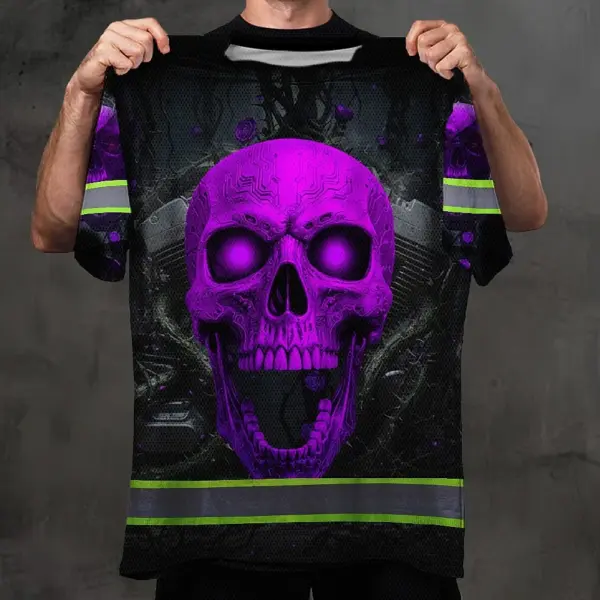 hi-vis-t-shirt-reflective-tapes-violet-neon-skull-custom-name-safety-0da5d.webp