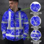 hi-vis-zip-hoodie-reflective-tapes-blue-neon-flowers-custom-name-2a381.webp