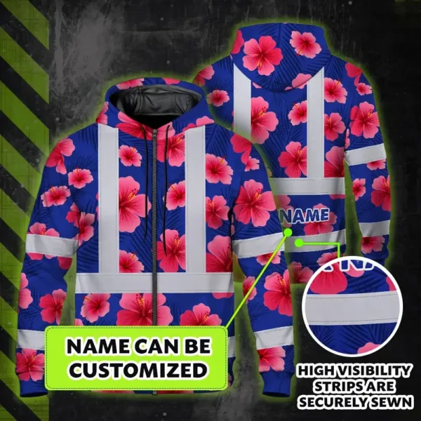 hi-vis-zip-hoodie-reflective-tapes-blue-neon-pink-flowers-custom-70dbb.webp