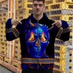 hi-vis-zip-hoodie-reflective-tapes-blue-orange-neon-skull-custom-e1518.webp