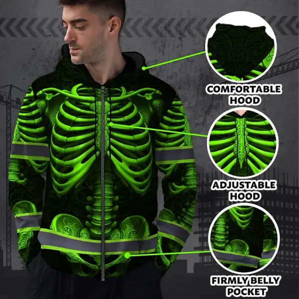 hi-vis-zip-hoodie-reflective-tapes-green-neon-bone-skull-custom-name-93b54.webp