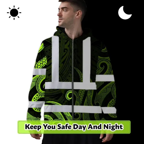 hi-vis-zip-hoodie-reflective-tapes-hawaiian-polynesian-tribal-custom-6dd6b.webp