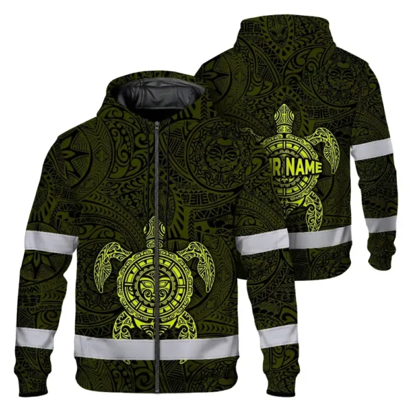 hi-vis-zip-hoodie-reflective-tapes-lime-neon-hawaii-turtle-custom-56c0a.webp