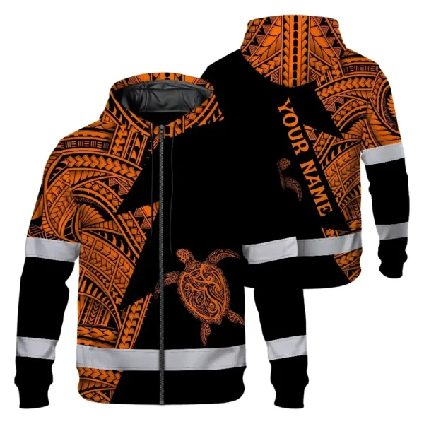 hi-vis-zip-hoodie-reflective-tapes-orange-neon-turtle-hawaii-custom-3620c.webp