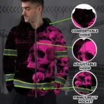 hi-vis-zip-hoodie-reflective-tapes-pink-neon-skull-custom-name-c82f5.webp