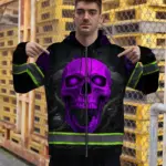 hi-vis-zip-hoodie-reflective-tapes-violet-neon-skull-custom-name-0f679.webp