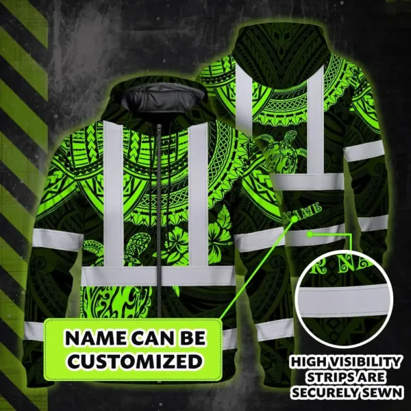 hi-vis-zip-hoodie-shirt-reflective-tapes-green-turtle-flower-1a801.webp