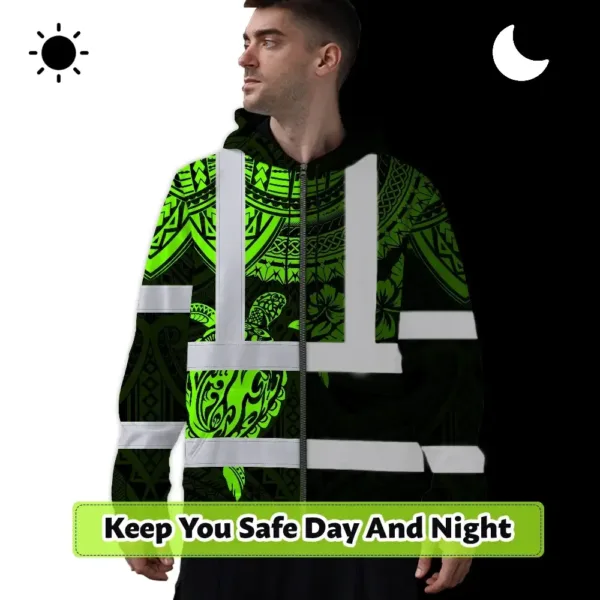 hi-vis-zip-hoodie-shirt-reflective-tapes-green-turtle-flower-eff20.webp