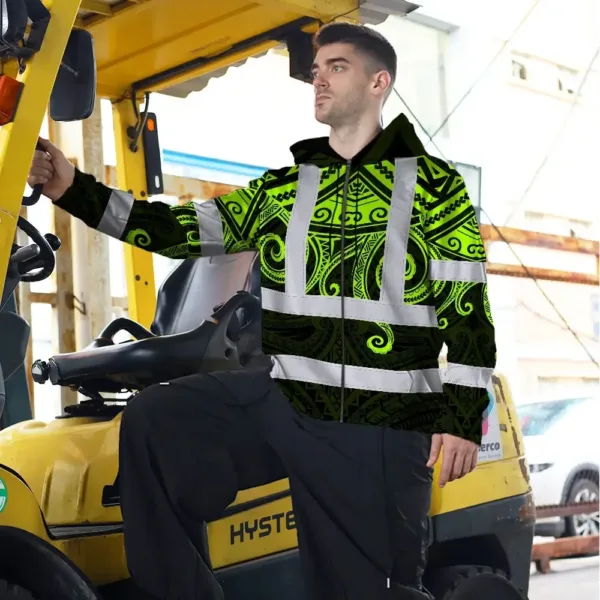 hi-vis-zip-hoodie-shirt-reflective-tapes-octopus-hawaiian-polynesian-063b4.webp