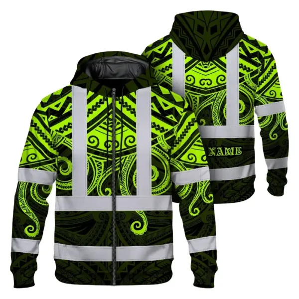hi-vis-zip-hoodie-shirt-reflective-tapes-octopus-hawaiian-polynesian-6da3b.webp