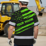 Custom-Name-Reflective-Hi-Vis-Hawaiian-Shirt-US-Flag-Patriotic-Safety-Workwear-4