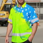 hi-vis-hawaiian-shirt-reflective-blue-neon-american-flag-custom-name-b3539.webp