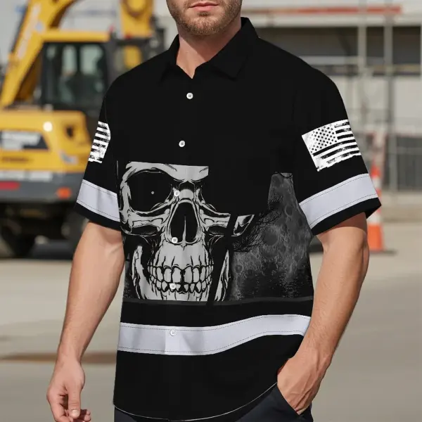 hi-vis-hawaiian-shirt-reflective-grey-skull-custom-name-safety-e068a.webp