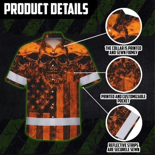 hi-vis-hawaiian-shirt-reflective-orange-skull-us-flag-custom-name-79890.webp