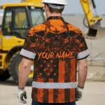 hi-vis-hawaiian-shirt-reflective-orange-skull-us-flag-custom-name-9880c.webp