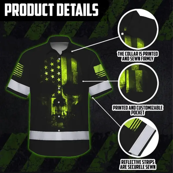 hi-vis-hawaiian-shirt-reflective-scratched-skull-us-flag-custom-name-f77d8.webp