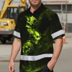 hi-vis-hawaiian-shirt-reflective-skull-with-smoke-custom-name-safety-4b5d3.webp