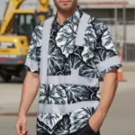 hi-vis-hawaiian-shirt-reflective-tapes-black-grey-flowers-custom-96a52.webp